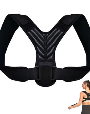 Problems Solved posture corrector for men and women, upper back brace supporting proper spine alignment and improved posture