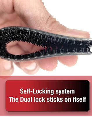 Problems Solved DPM Tapes Dual Lock SJ3550 adhesive strip with snap-fit fastening for secure, reusable bonding applications.