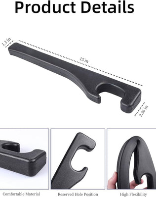 Hiseanllo 2 x Car Seat Gap Filler