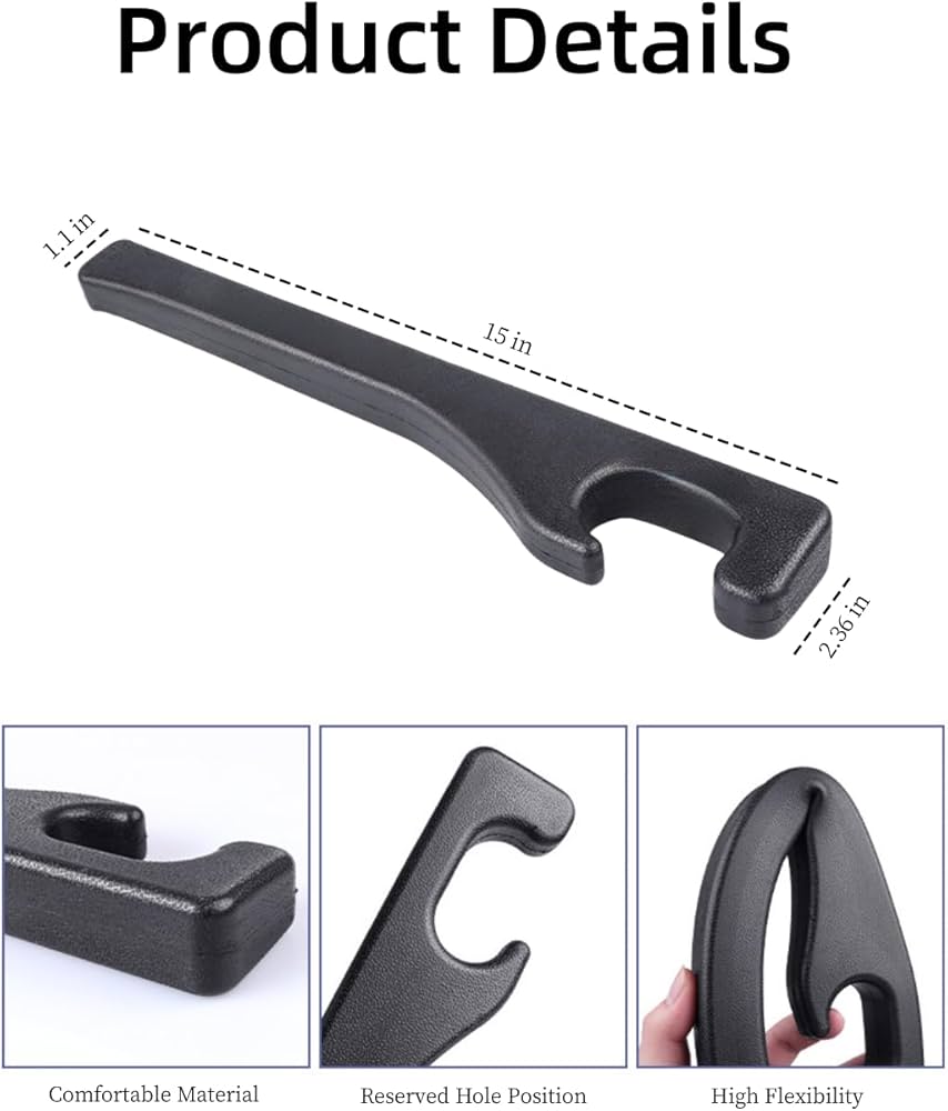 Hiseanllo 2 x Car Seat Gap Filler