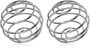 2Pcs Stainless Steel Bottle Mixer Ball, Shaker Balls, Protein Shaker Ball, Blender Balls