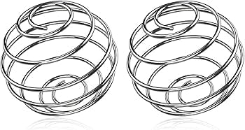 2Pcs Stainless Steel Bottle Mixer Ball, Shaker Balls, Protein Shaker Ball, Blender Balls