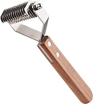 Undercoat rake dog grooming comb, dog brushes for Shedding Stripping Brush Pet