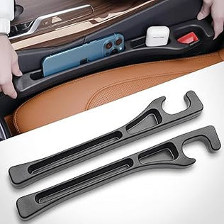 2 Pack Car Seat Gap Organiser, Seat Gap Filler for Cars, SUVs and Trucks