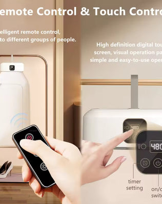 Portable Foldable Electric Clothes Dryer with UV Sterilization - Problems Solved
