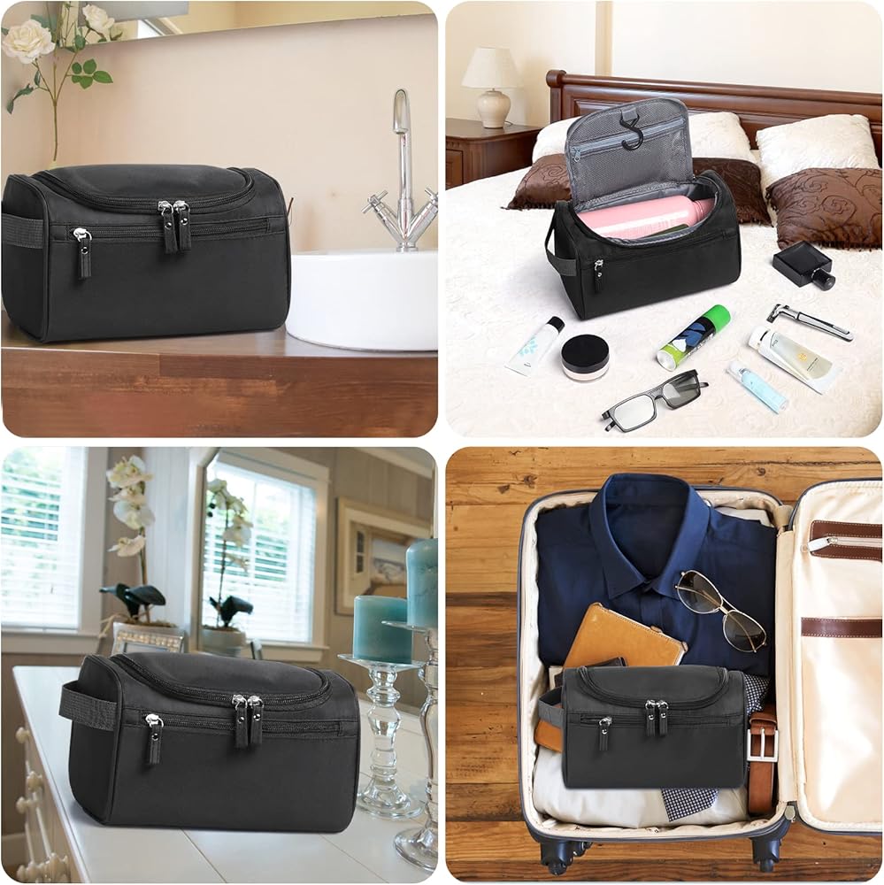 Toiletry Bag, Hanging Wash Bag Travel Toiletry Bag Waterproof Bathroom Bag