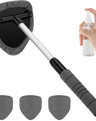 Car Mop Cleaning Windows Windshield Fog Cleaning Tool - Problems Solved