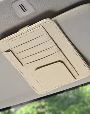 Car Visor Organizer Multi-Pocket Pouch Bag Card Glasses Storage - Problems Solved