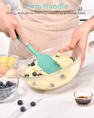 Heat Resistant Large Silicone Spatula 315°C Heat Proof Non-Stick Flexible Seamless Scraper