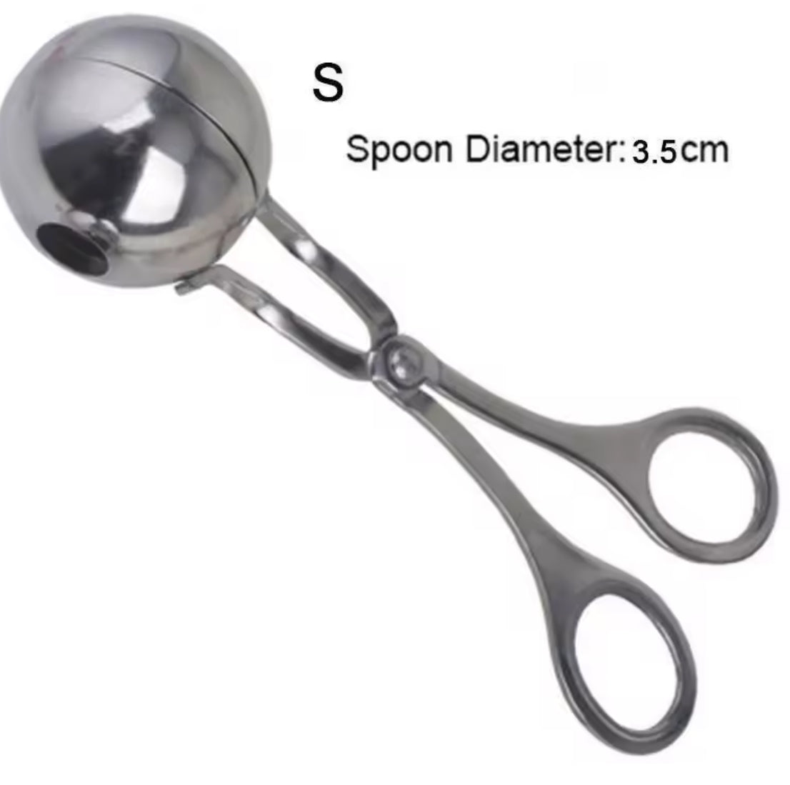 Stainless Steel Meatball Maker Spoon for Perfect Round Balls - Problems Solved