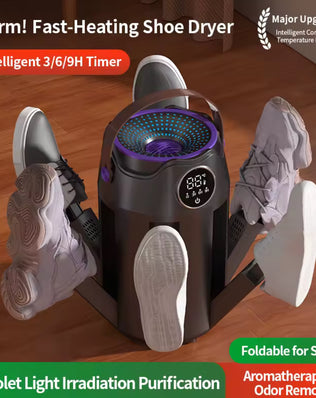 Intelligent Home Portable Folding Six Arms Shoe Dryer - Problems Solved