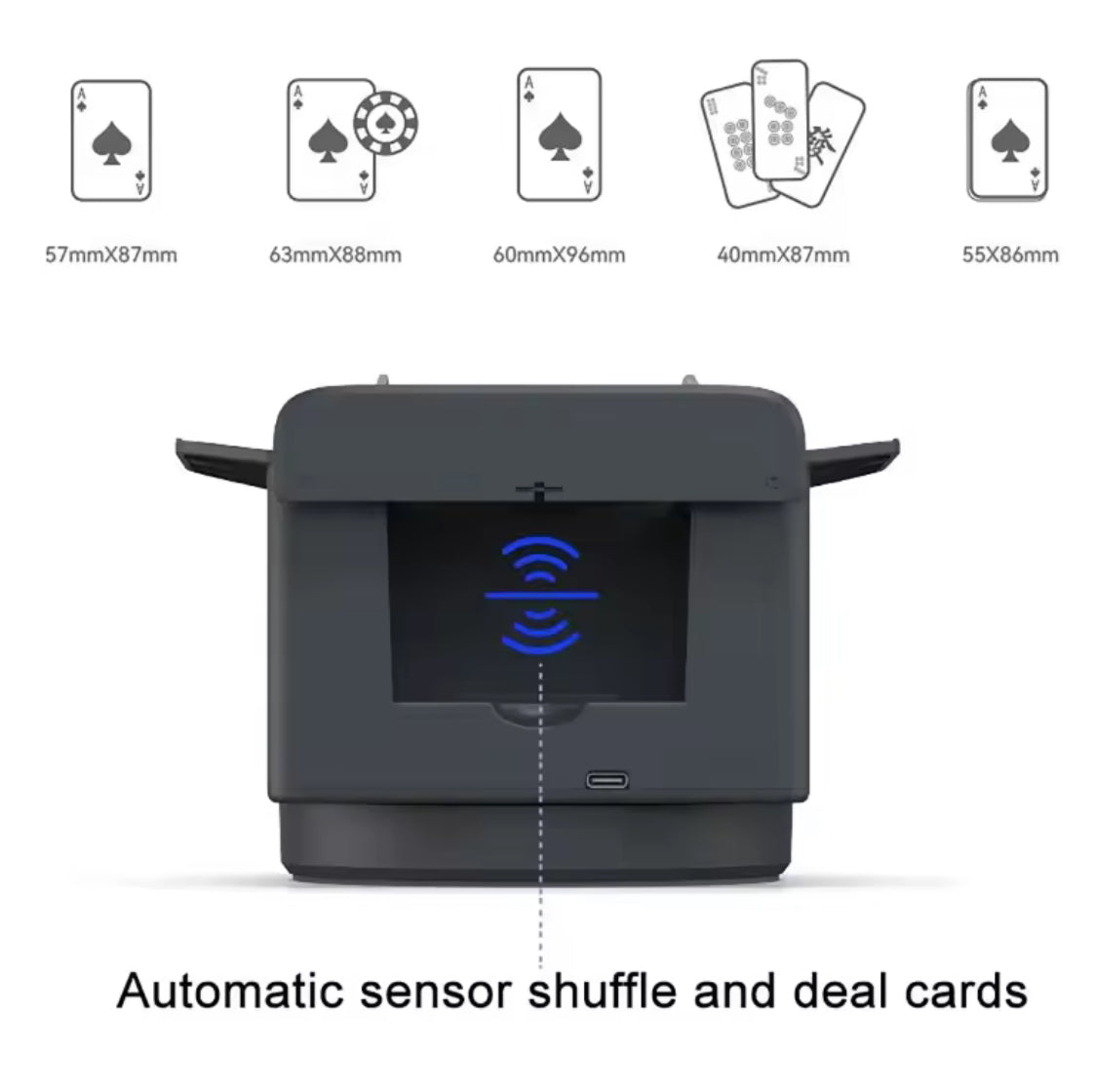 360° Rotating Automatic Card Shuffle Dealer Machine - Problems Solved