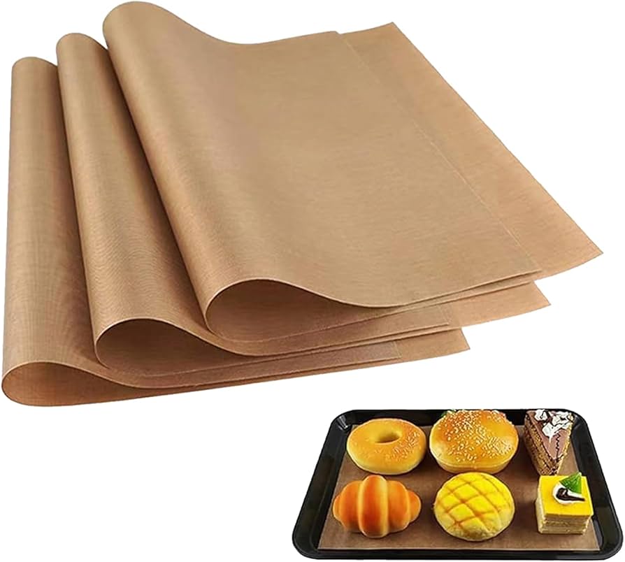 Pack of 10 Non-Stick Oven
Liners, Silicone Baking Mats & Paper, Ideal for Bottom of Oven