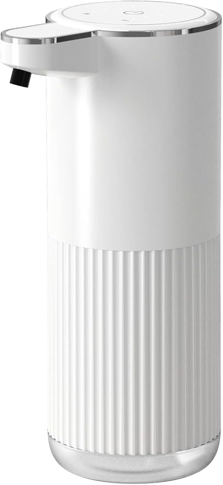Problems Solved touchless automatic liquid soap dispenser for bathroom, sleek design, sensor-operated, upgrade for hygienic handwashing.