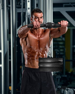 Problems Solved wrist roller and forearm strengthener for gym wrist curl exercises, featuring a sturdy handle and rotating roller for training.