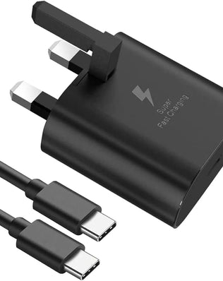 Galaxy A17|A17 5G/A16/A15/A15 5G Charger [25W] Super Fast Charger Plug For Samsung