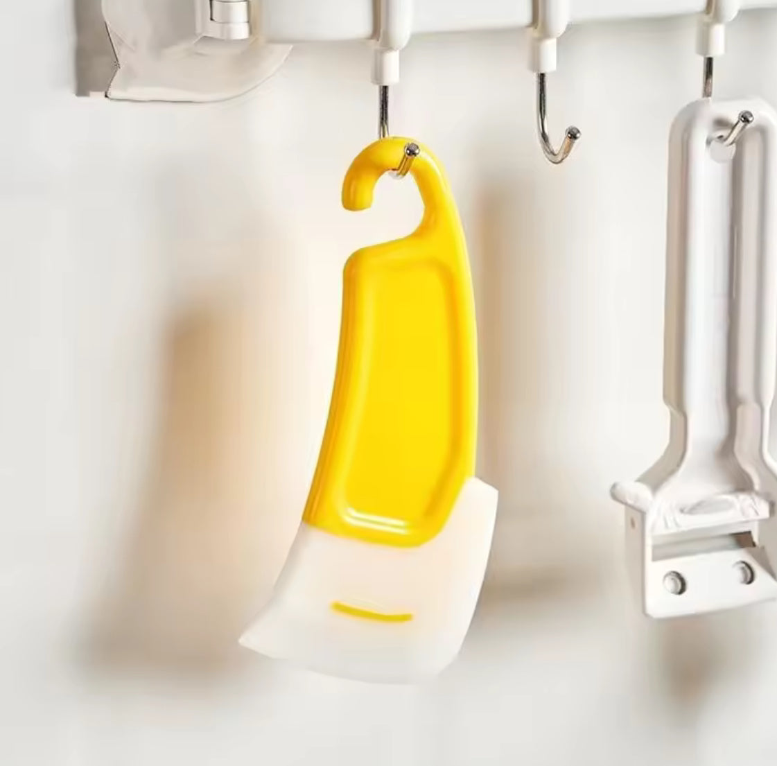 Cleaning Spatula Kitchen Scraper Soft Blade Scraper - Problems Solved