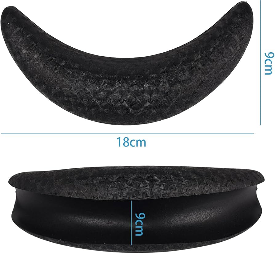 Problems Solved salon neck pillow with cushioned rest for hair wash shampoo bowls, providing comfort during hair treatments.