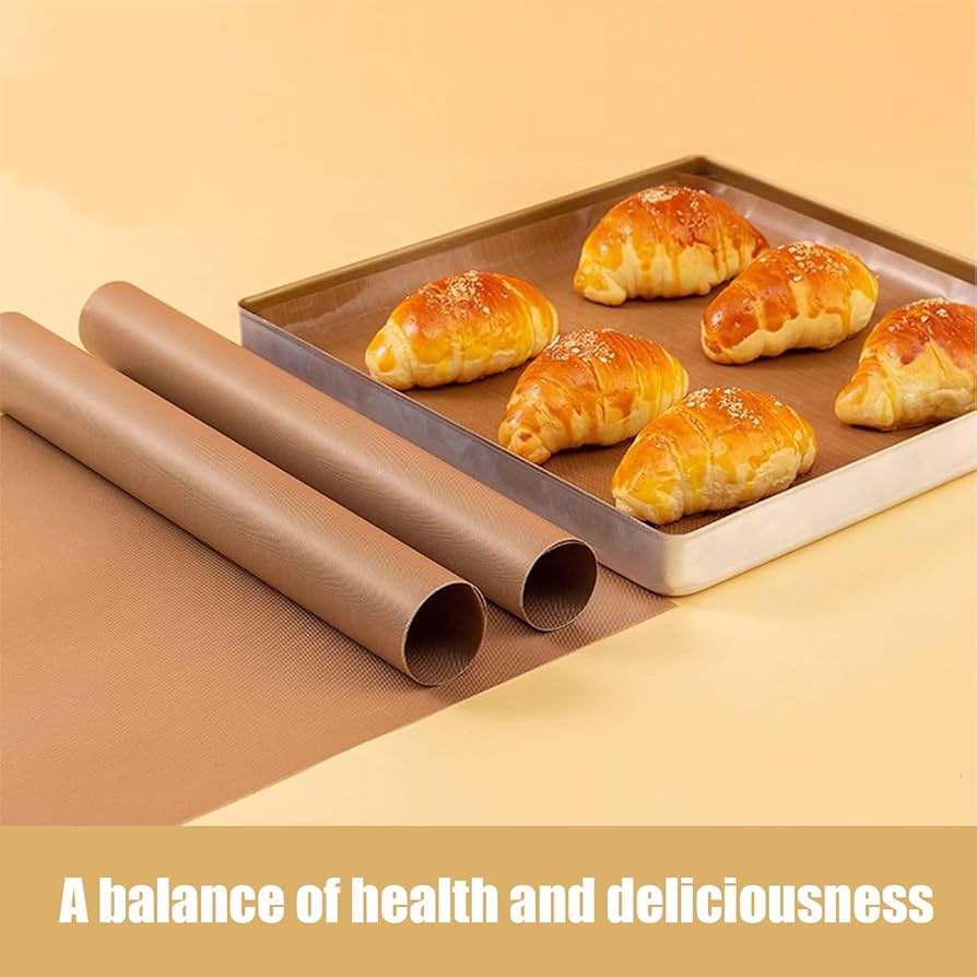 Pack of 10 Non-Stick Oven
Liners, Silicone Baking Mats & Paper, Ideal for Bottom of Oven