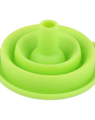 1pc Mini Silicone Gel Foldable Collapsible Style Funnel Hopper - Problems Solved