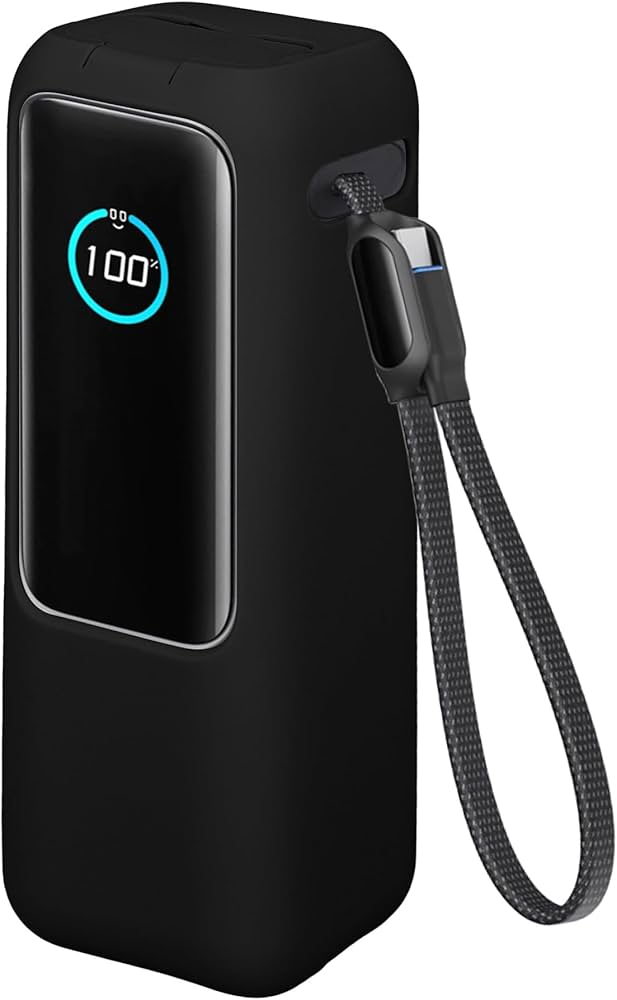 Problems Solved kwmobile case for Anker Power Bank 25000mAh A1695H11, showing protective design and secure fit.
