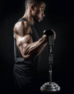 Arm Wrestling Training Strap Belt Hand Grip Arm Finger Forearm Exerciser Strengthener