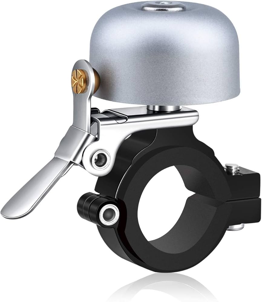 Bike Bells Adults Kids, Full-Metal Bike Bell for 22.2-31.8mm Bicycle Handlebars