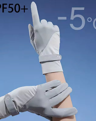 Problems Solved 2024 summer ladies fishing gloves with sunscreen, outdoor outdoor activity protection, lightweight and breathable.