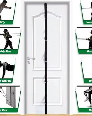 No Drill Anchor Strap For Resistance Bands Exercises - Problems Solved