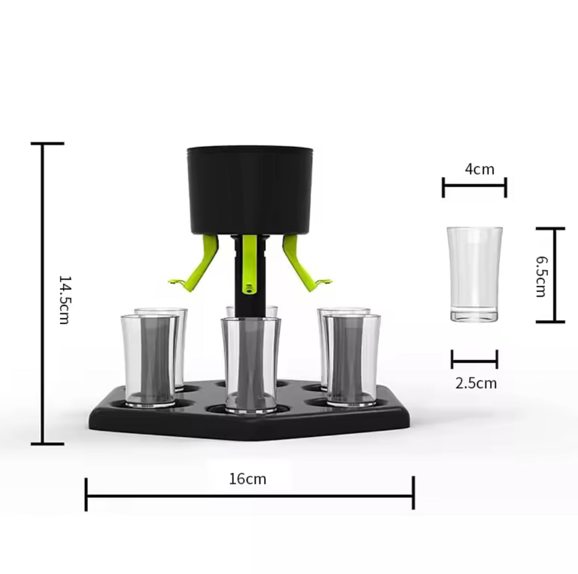 6-Shot Liquor Dispenser for Easy Drink Pouring - Problems Solved