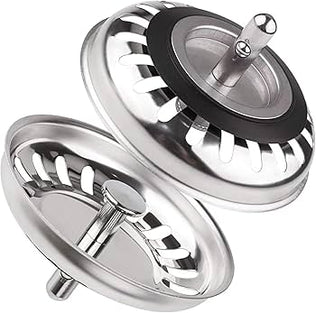 2 Pack Kitchen Sink Plug Strainer, Stainless Steel Sink Plug Replacement