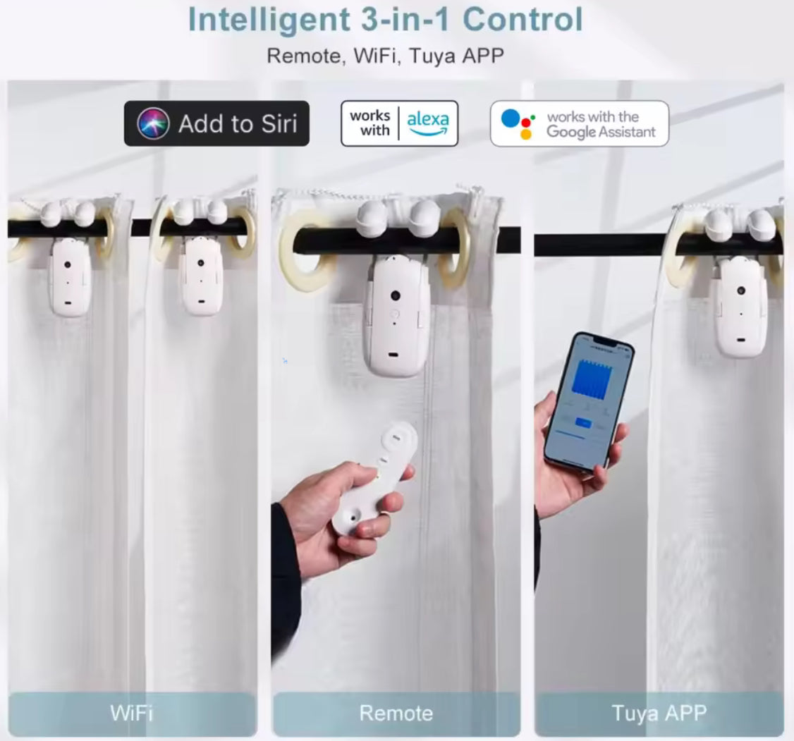 Smart Automatic Curtain Opener - Problems Solved