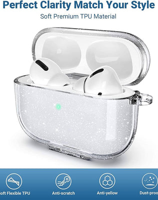 Airpods Pro 2nd/1st Generation Case, Protective AirPod Pro Cover Soft TPU