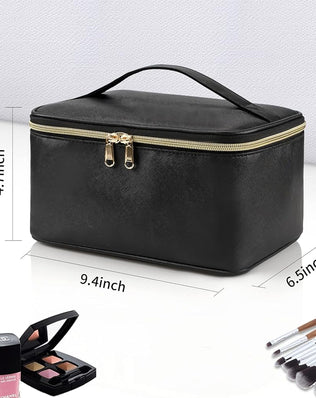 Makeup Bag, Portable Cosmetic Bag, Travel Makeup Case Organiser