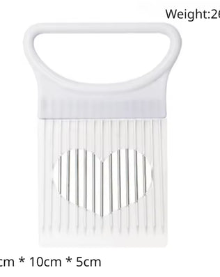 Stainless Steel Onion Slicer & Vegetable Holder - Problems Solved
