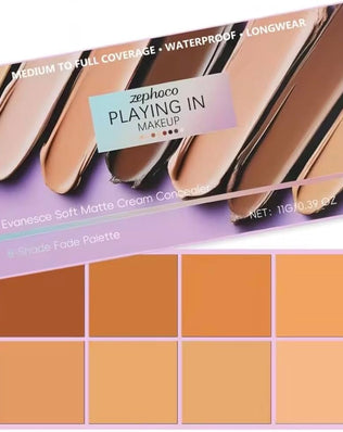 Problems Solved concealer palette with smooth texture, high coverage, natural finish, and waterproof formula for daily makeup.