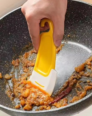 Cleaning Spatula Kitchen Scraper Soft Blade Scraper - Problems Solved