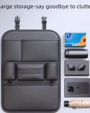 Multi-functional Car Seat Back Organizer - Problems Solved
