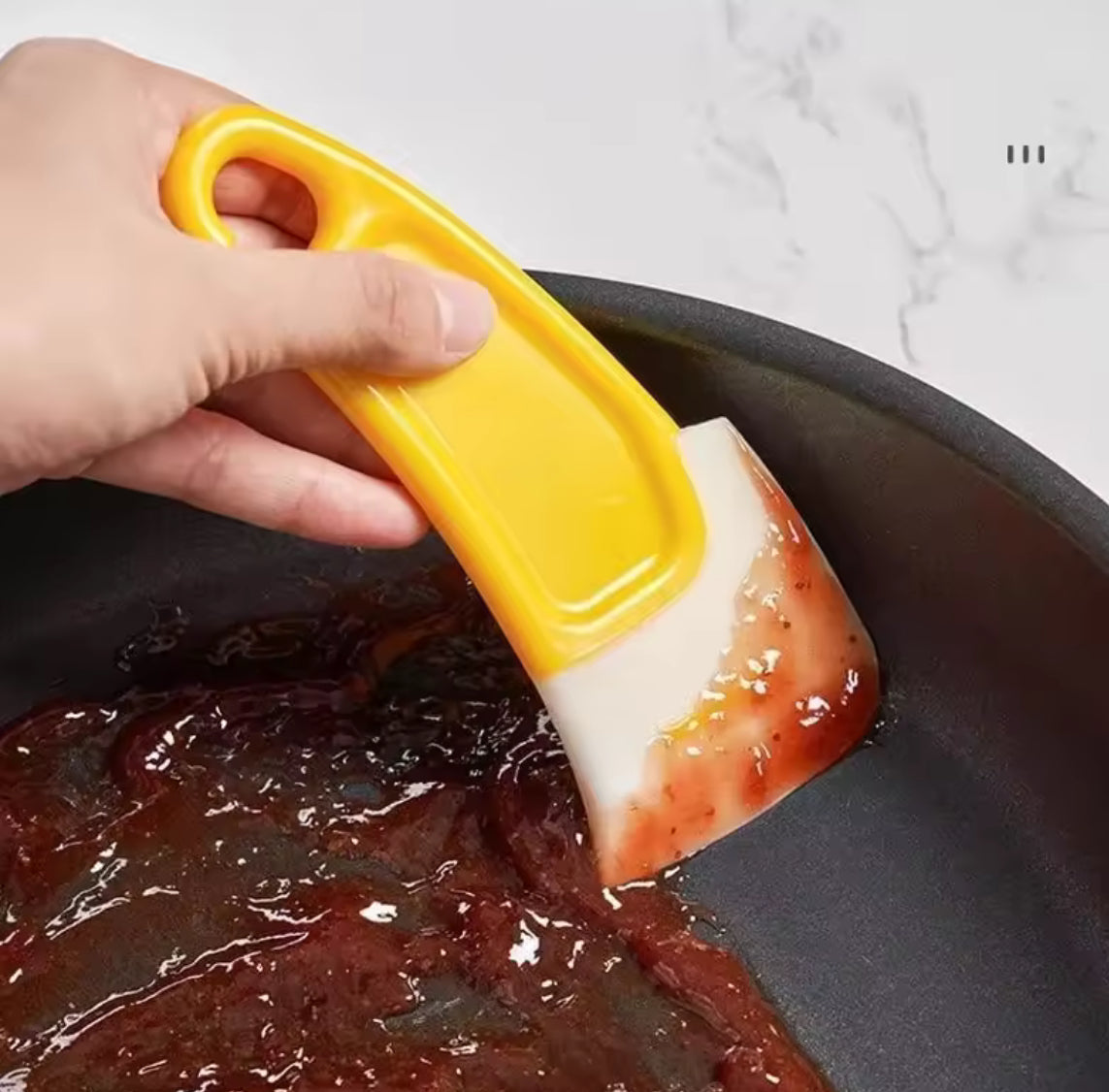 Cleaning Spatula Kitchen Scraper Soft Blade Scraper - Problems Solved