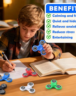 Fidget Spinner Set of 5 for Kids/Adults Sensory Fidget Toys Christmas Set