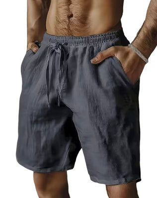 Men's breathable summer shorts from Problems Solved featuring Hawaii beach style, lightweight fabric, and casual fit.