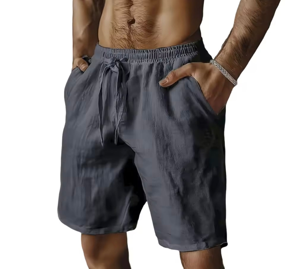 Men's breathable summer shorts from Problems Solved featuring Hawaii beach style, lightweight fabric, and casual fit.