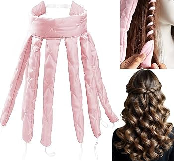 Heatless Curlers Headband, Octopus Hair Curler, Curler Overnight Curls Without Heat