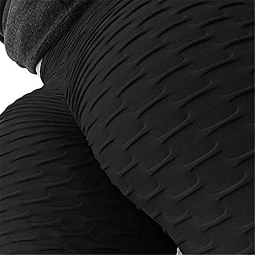 Women's honeycomb waffle leggings by Problems Solved, high-waisted, ruched detail, sport style with flattering butt lift.
