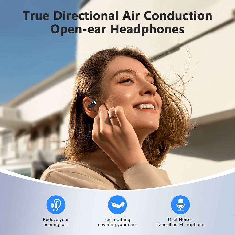 Problems Solved Translation Earbuds with AI for real-time language translation in 144 languages, showing sleek wireless earbud design.