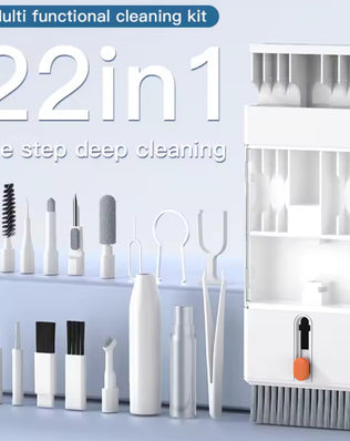 22 in 1 Multi-Function Cleaning Kit for iPhone AirPods iPad Digital - Problems Solved