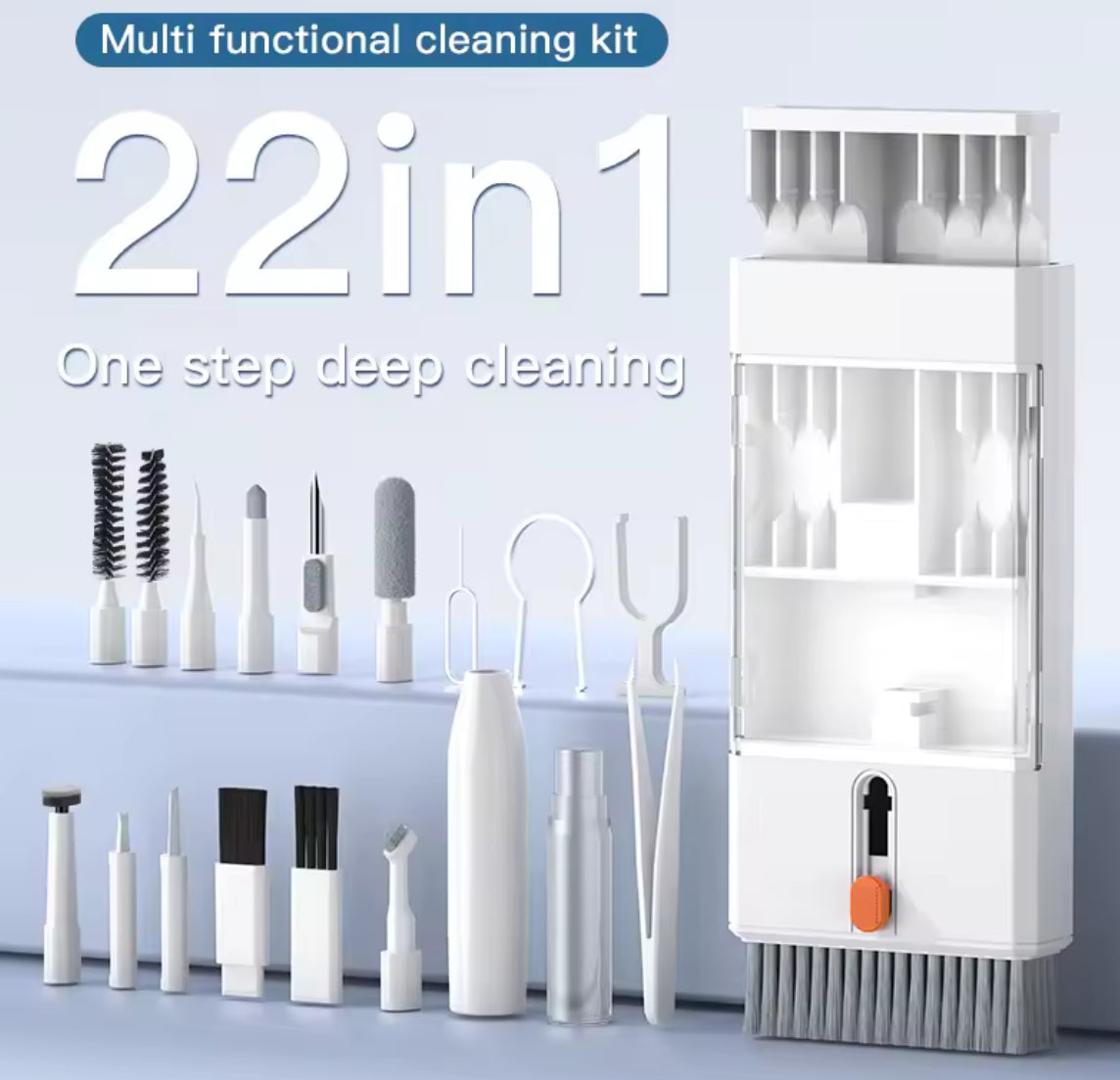 22 in 1 Multi-Function Cleaning Kit for iPhone AirPods iPad Digital - Problems Solved