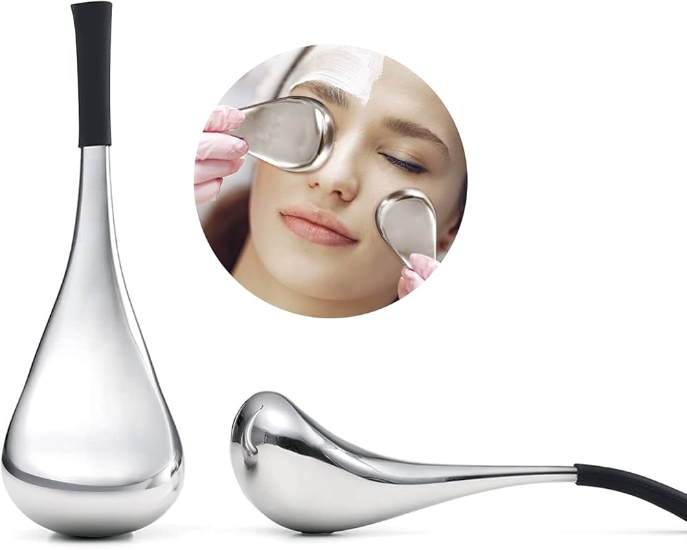 Cryo sticks, Stainless Steel Facial Massage, Ice Globes Cooling Roller Tool Cold