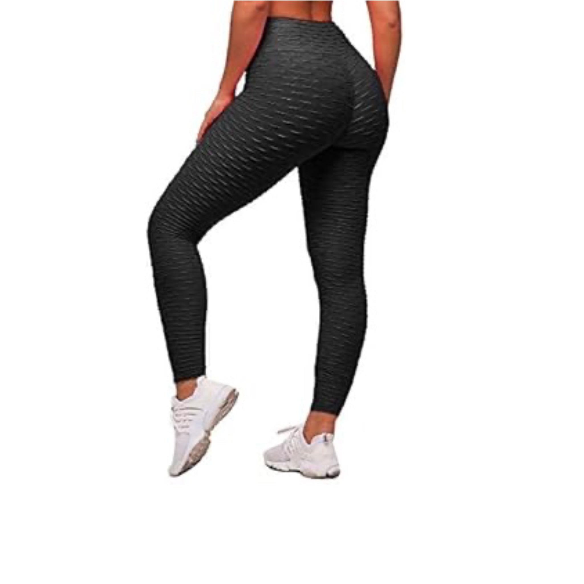Women's Honeycomb Waffle Leggings by Problems Solved featuring high waist, ruched detailing, and a chic sport style with a flattering fit.