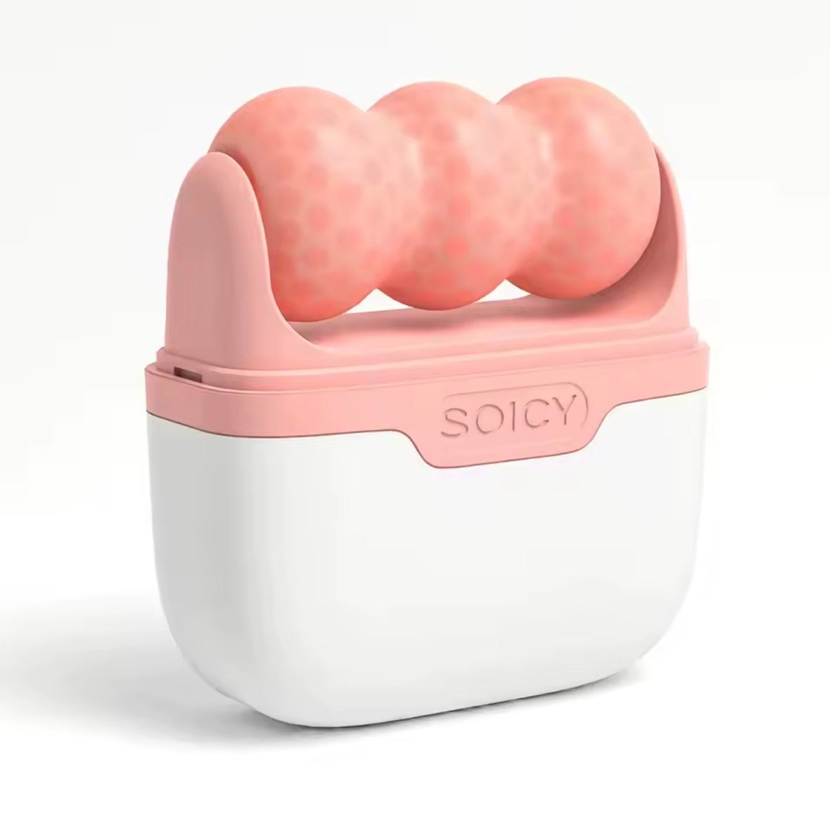 Problems Solved ice roller for face and eyes, facial skin care tool with 2-in-1 face roller and travel case, used for soothing and cooling skin.